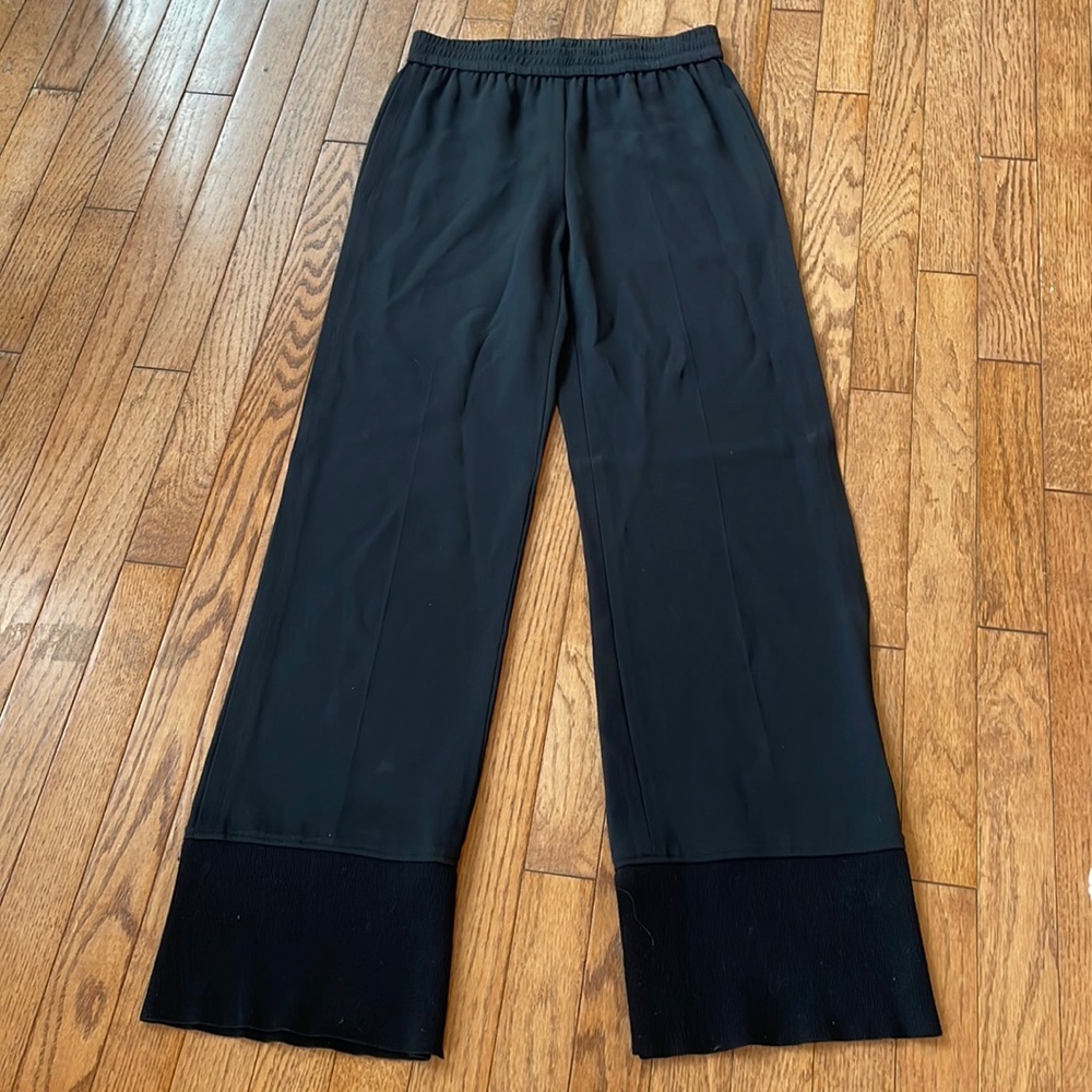 Causal to formal black pull up pants,size small, HELMUT LANG,perfect condition